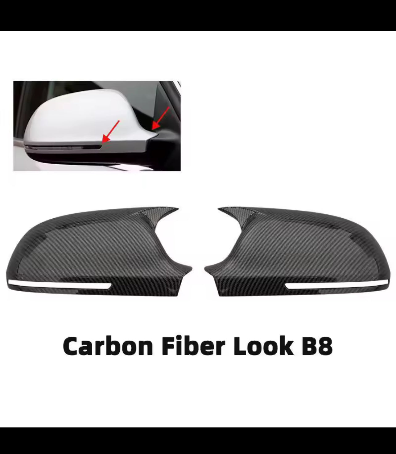 Audi Mirror - Premium Mirror Cover